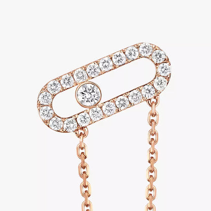 [Vicky]Move Uno Diamond Earrings