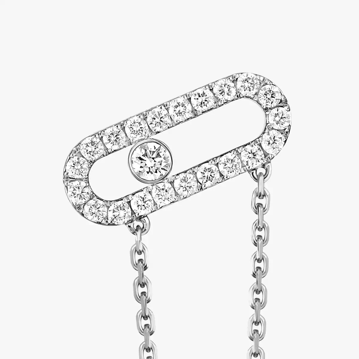 [Vicky]Move Uno Diamond Earrings