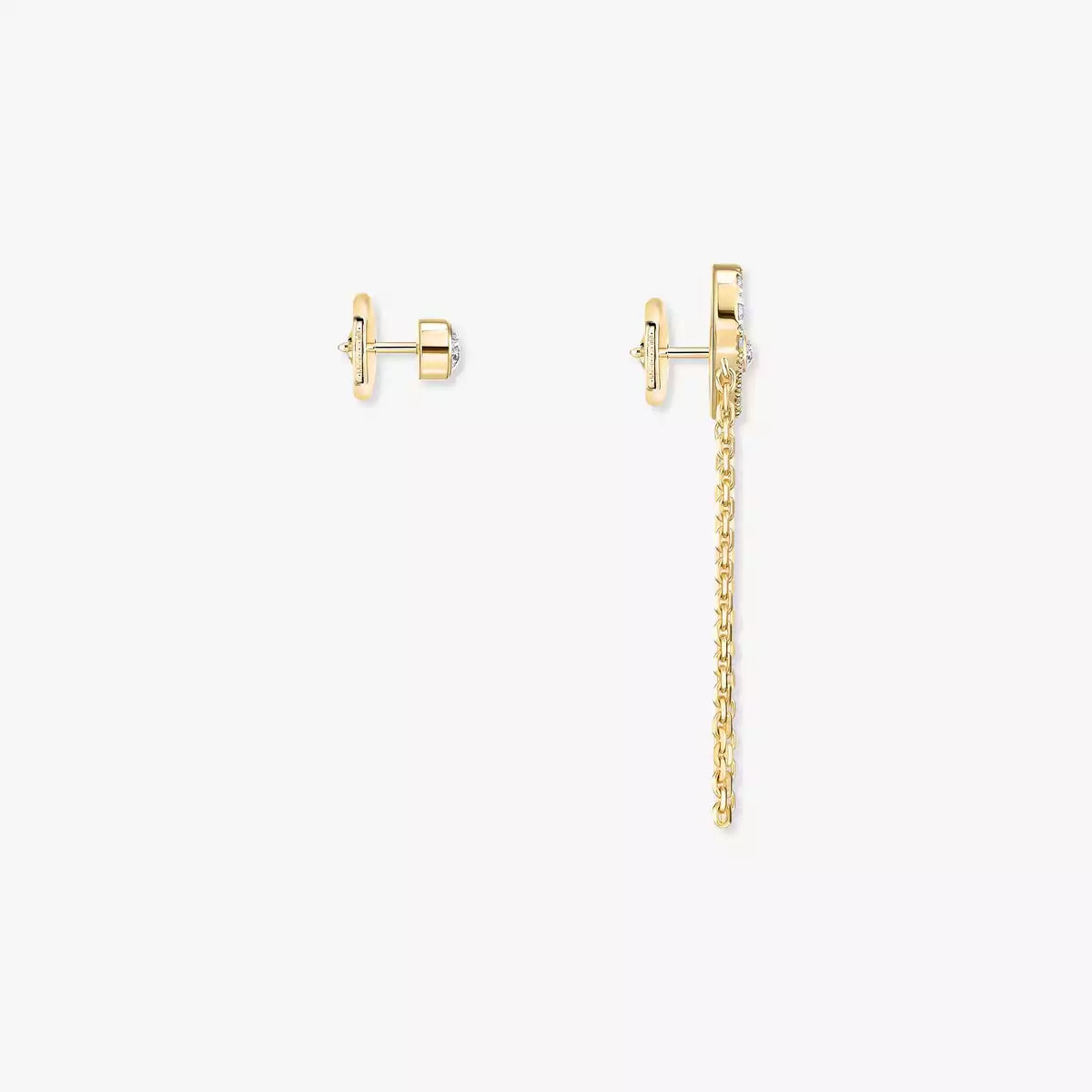 [Vicky]Move Uno Diamond Earrings