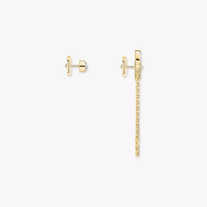 [Vicky]Move Uno Diamond Earrings