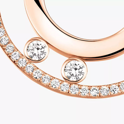 [Vicky] Move Romane Small Diamond Hoop Earrings