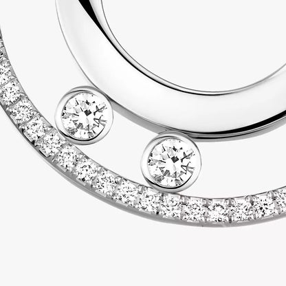 [Vicky] Move Romane Small Diamond Hoop Earrings