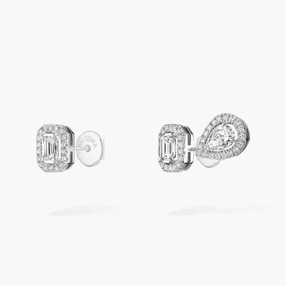 [Vicky]Diamond Earrings 0,10ct My Twin 1+2