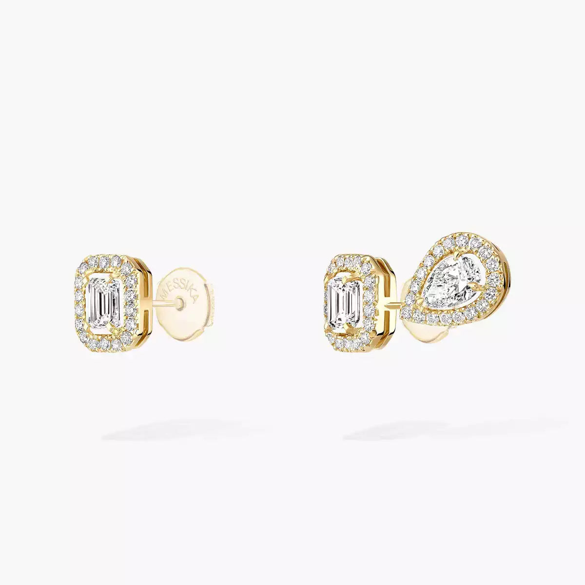 [Vicky]Diamond Earrings 0,10ct My Twin 1+2