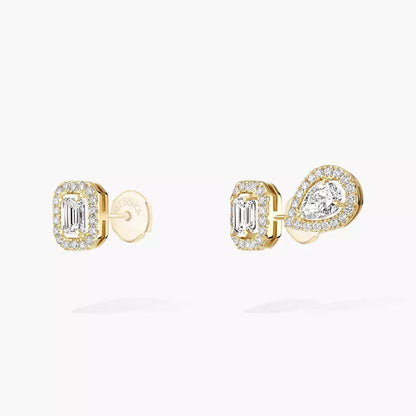 [Vicky]Diamond Earrings 0,10ct My Twin 1+2