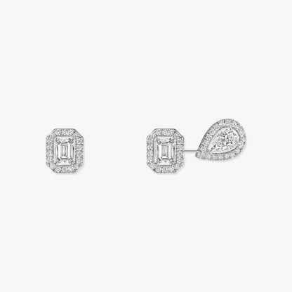 [Vicky]Diamond Earrings 0,10ct My Twin 1+2