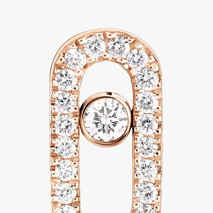 [Vicky]Move Uno Diamond Earrings
