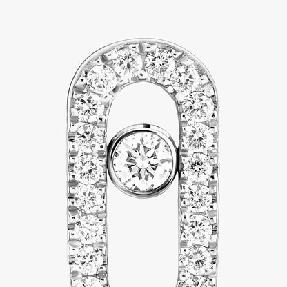 [Vicky]Move Uno Diamond Earrings
