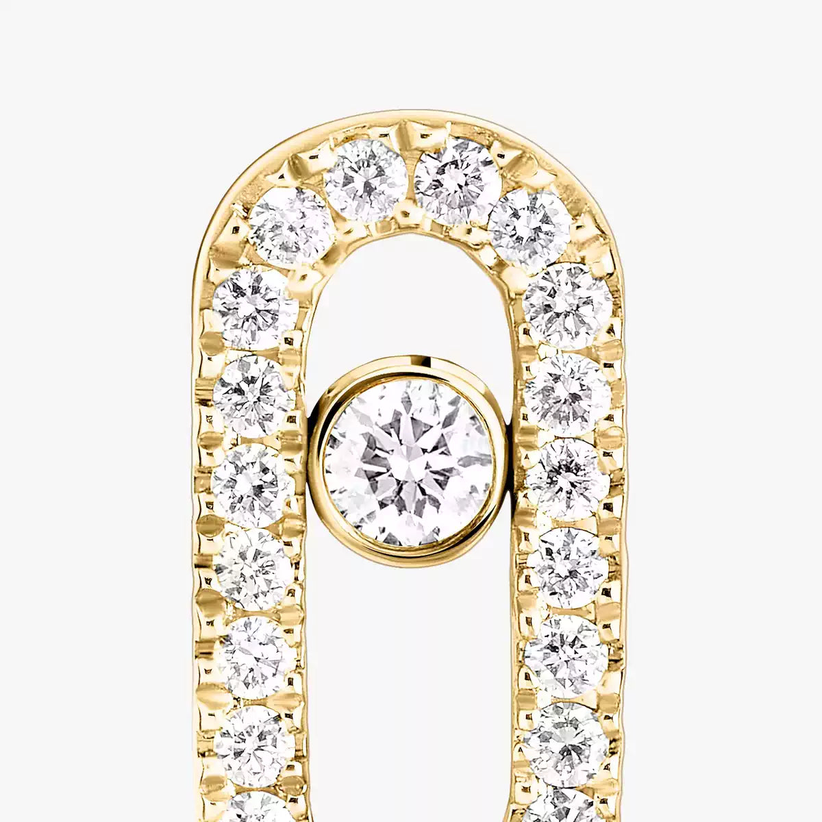 [Vicky]Move Uno Diamond Earrings