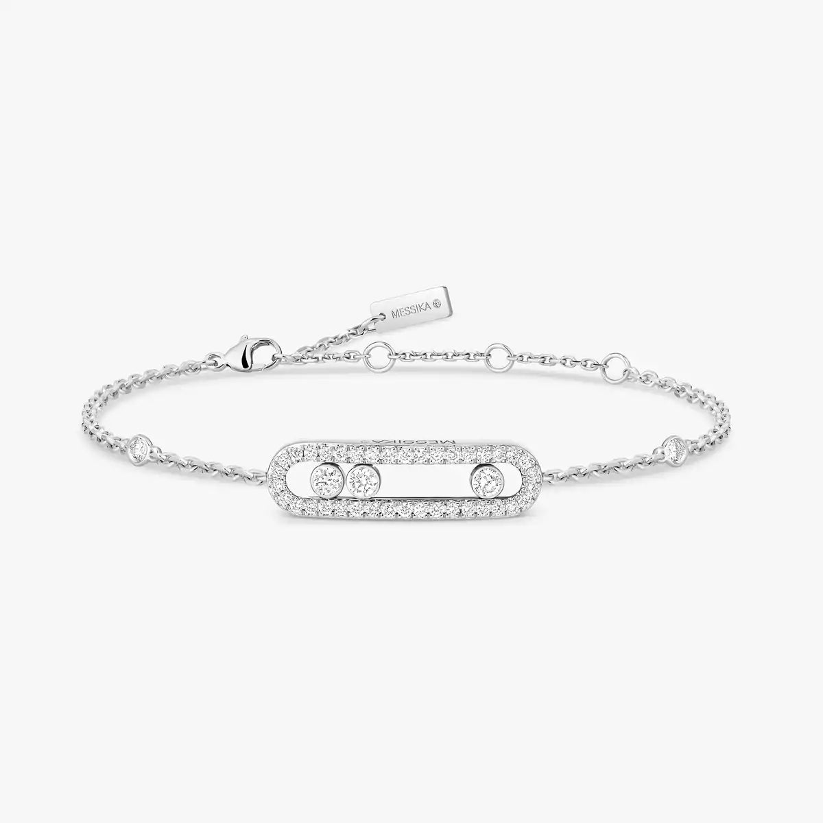 [Vicky]Pavé Baby Move Diamond Bracelet
