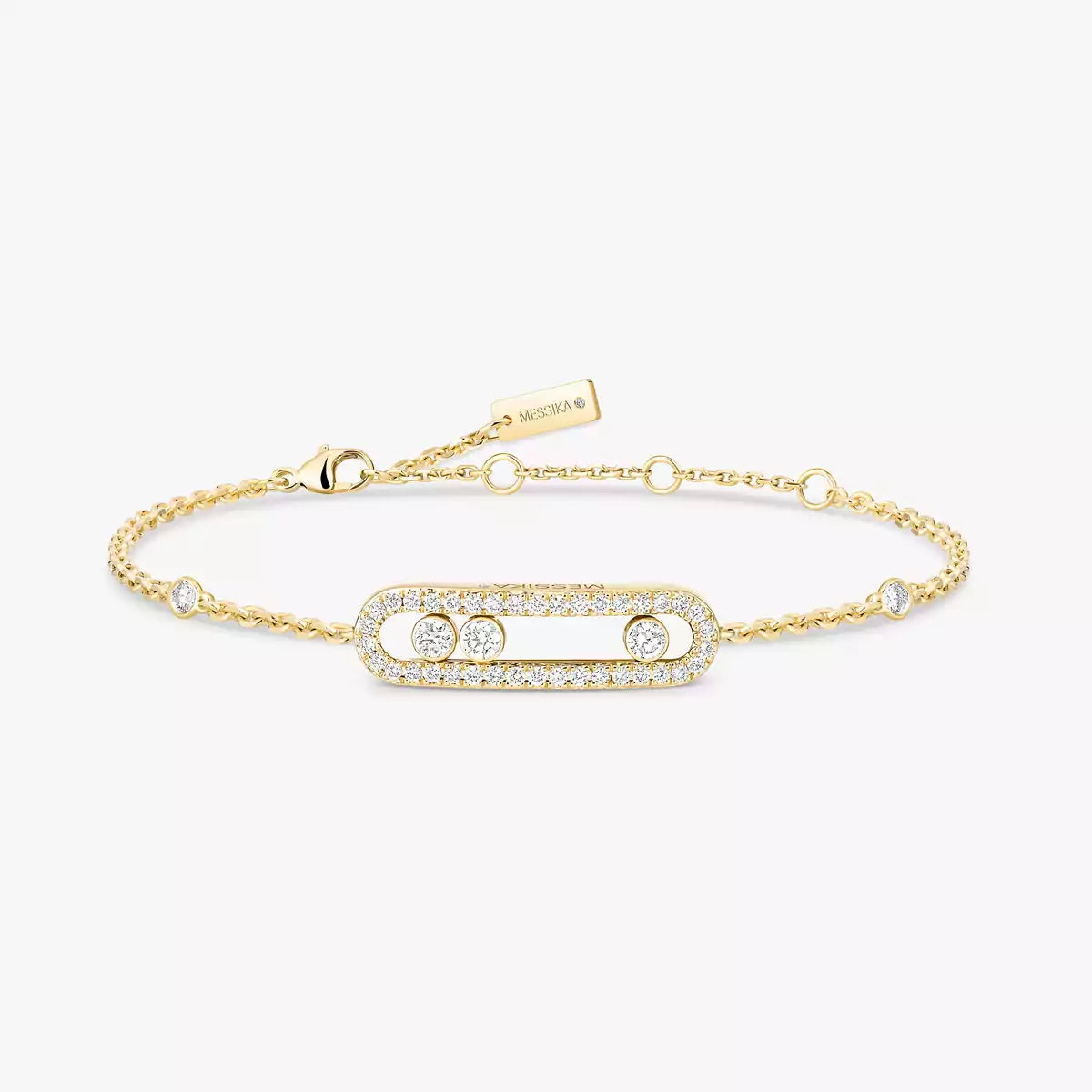 [Vicky]Pavé Baby Move Diamond Bracelet