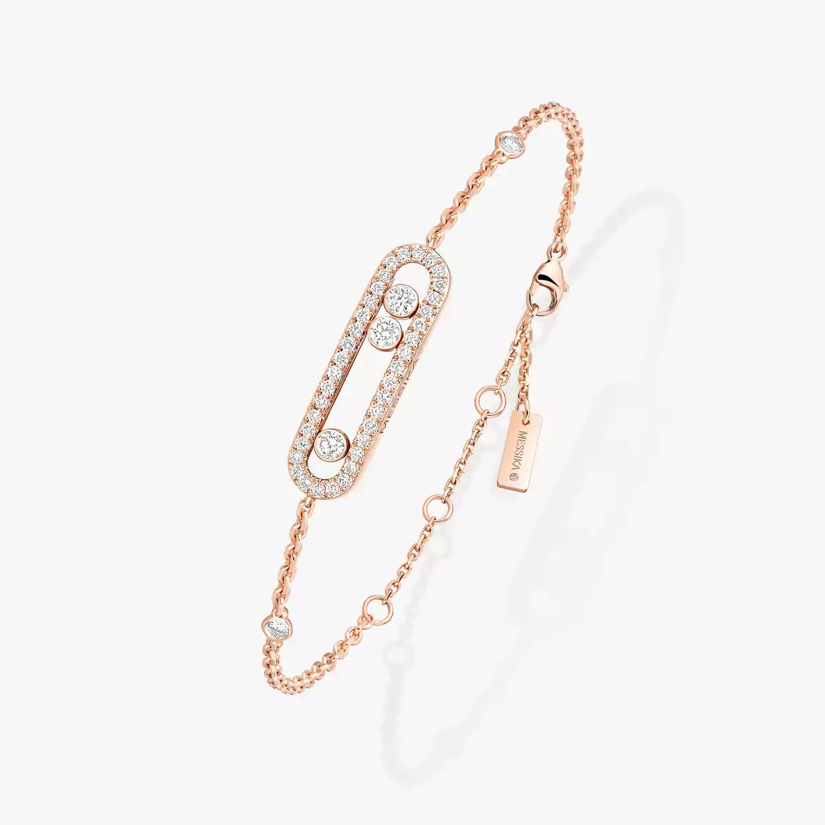 [Vicky]Pavé Baby Move Diamond Bracelet