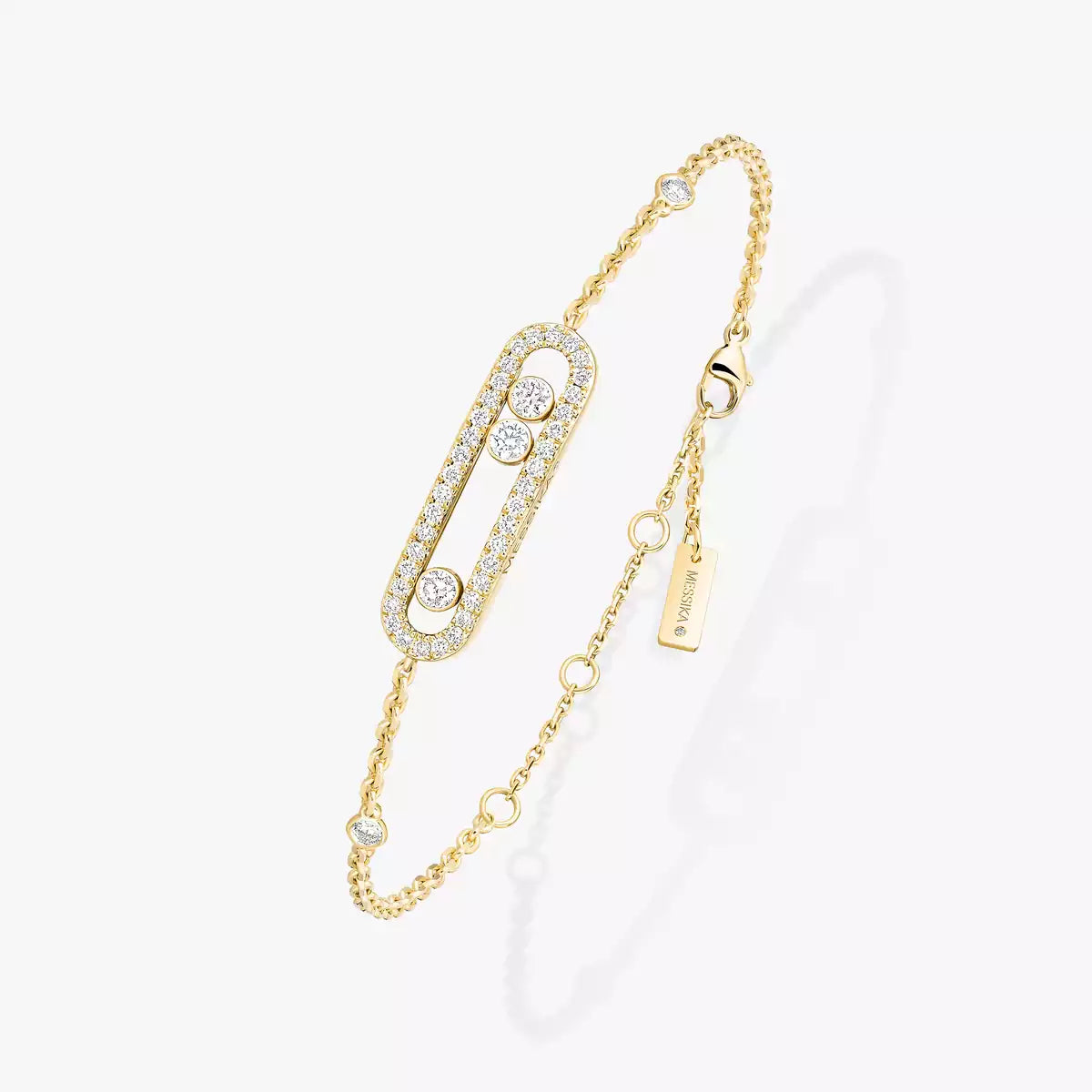 [Vicky]Pavé Baby Move Diamond Bracelet