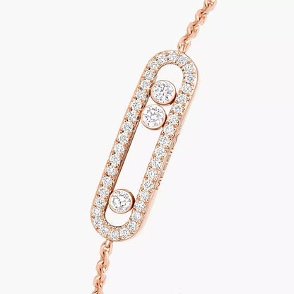 [Vicky]Pavé Baby Move Diamond Bracelet