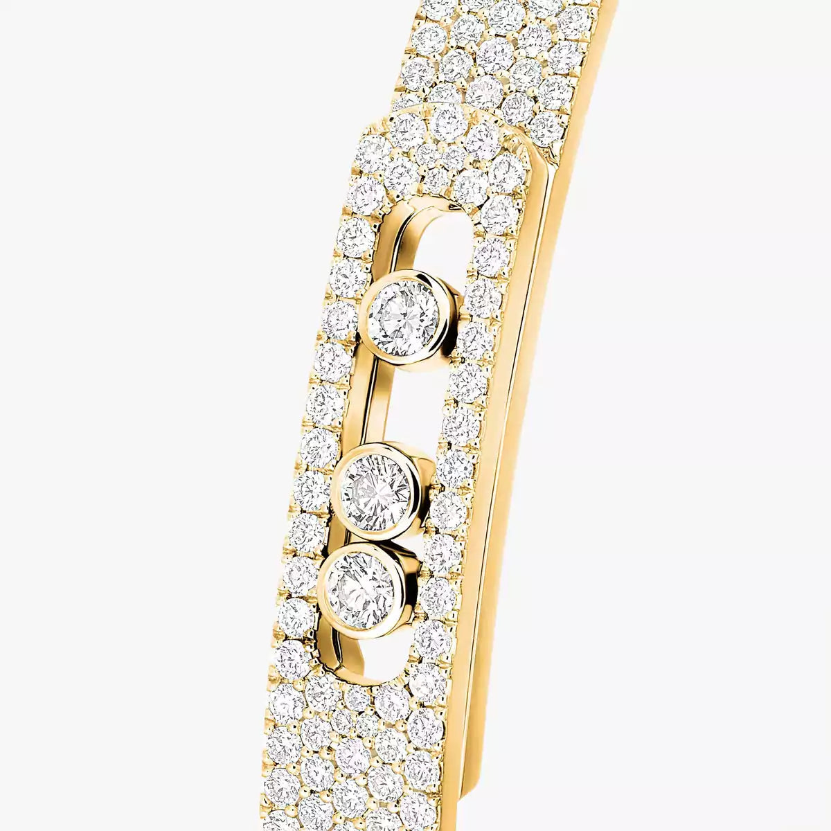 [Vicky]Move Noa Full Pavé Diamond Bangle Bracelet