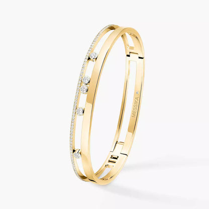 [Vicky]Move Romane Diamond Bangle Bracelet
