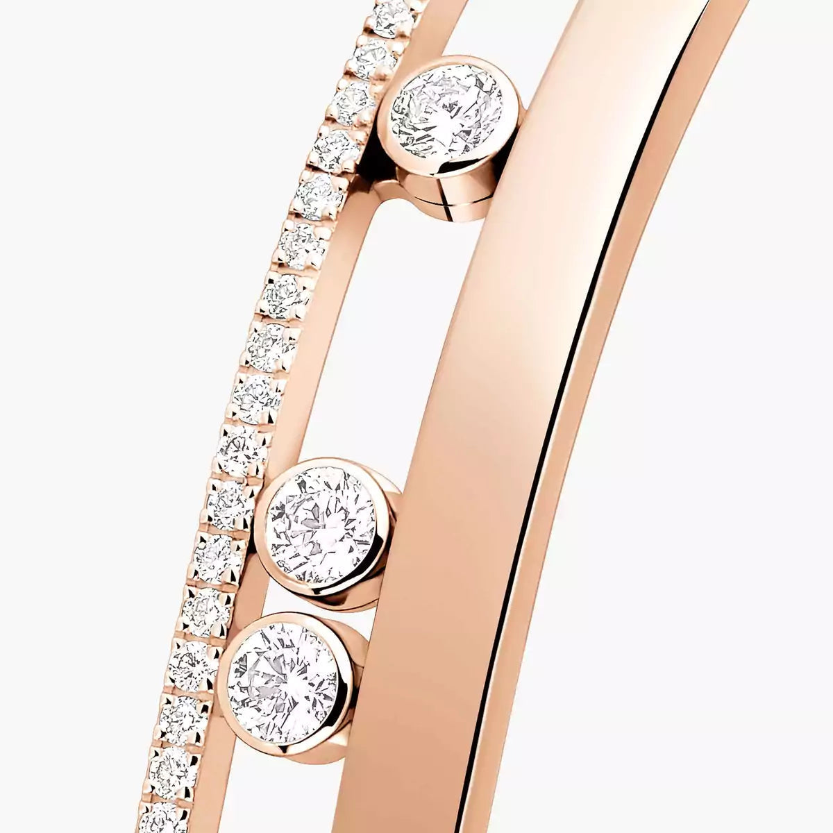 [Vicky]Move Romane Diamond Bangle Bracelet