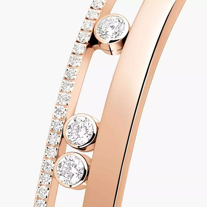 [Vicky]Move Romane Diamond Bangle Bracelet