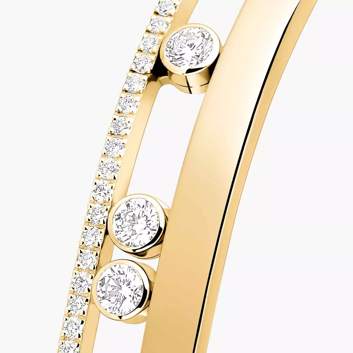 [Vicky]Move Romane Diamond Bangle Bracelet