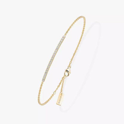 [Vicky]Diamond Thin Bangle 0.15ct My Twin Toi & Moi