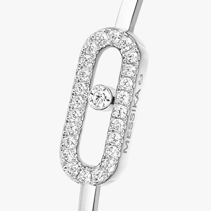 [Vicky]Move Uno pavé flex bangle medium