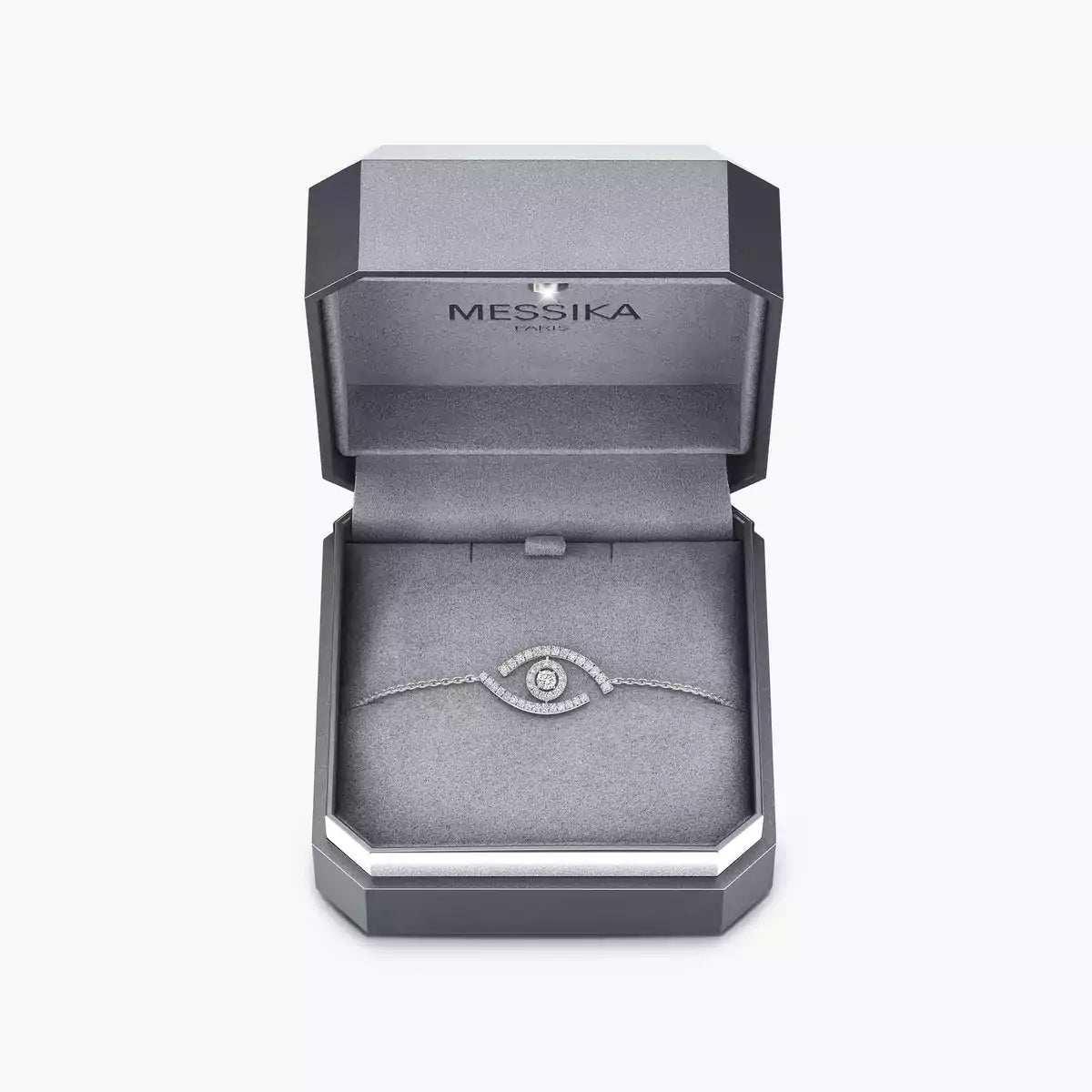 [Vicky]Lucky Eye Pave-Set Diamond Bracelet