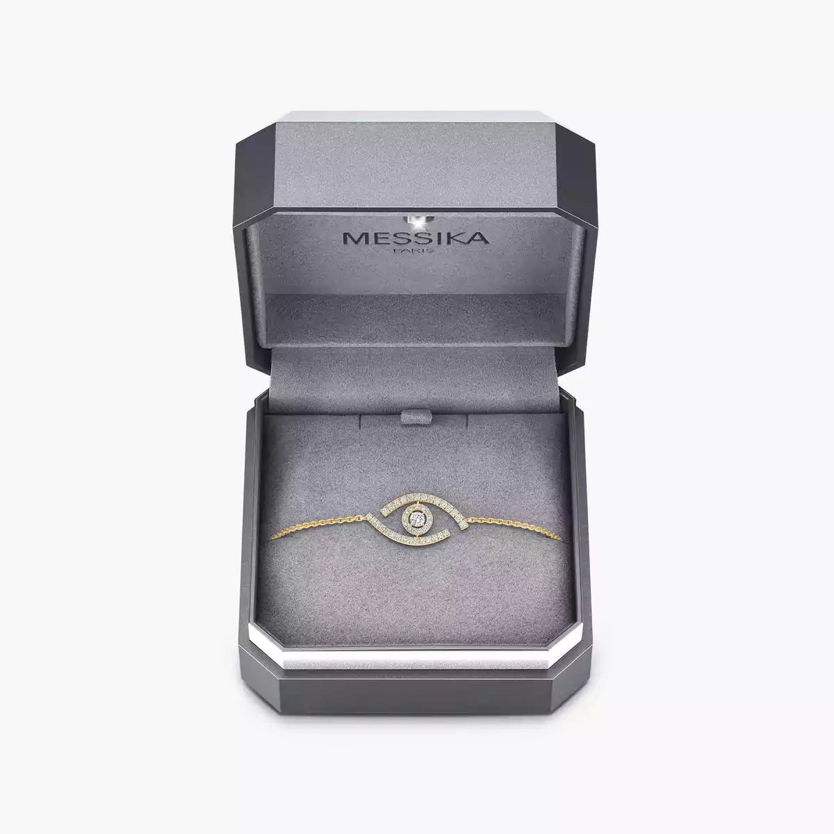 [Vicky]Lucky Eye Pave-Set Diamond Bracelet