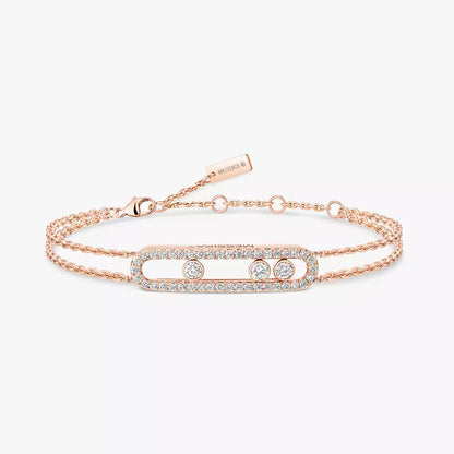 [Vicky] Move Classique pavé bracelet