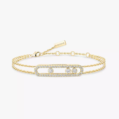 [Vicky] Move Classique pavé bracelet