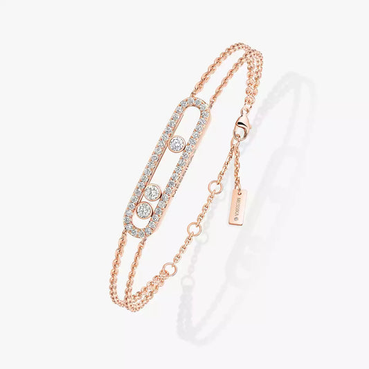 [Vicky] Move Classique pavé bracelet