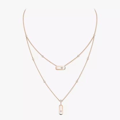 [Vicky] Move Uno Diamond Necklace