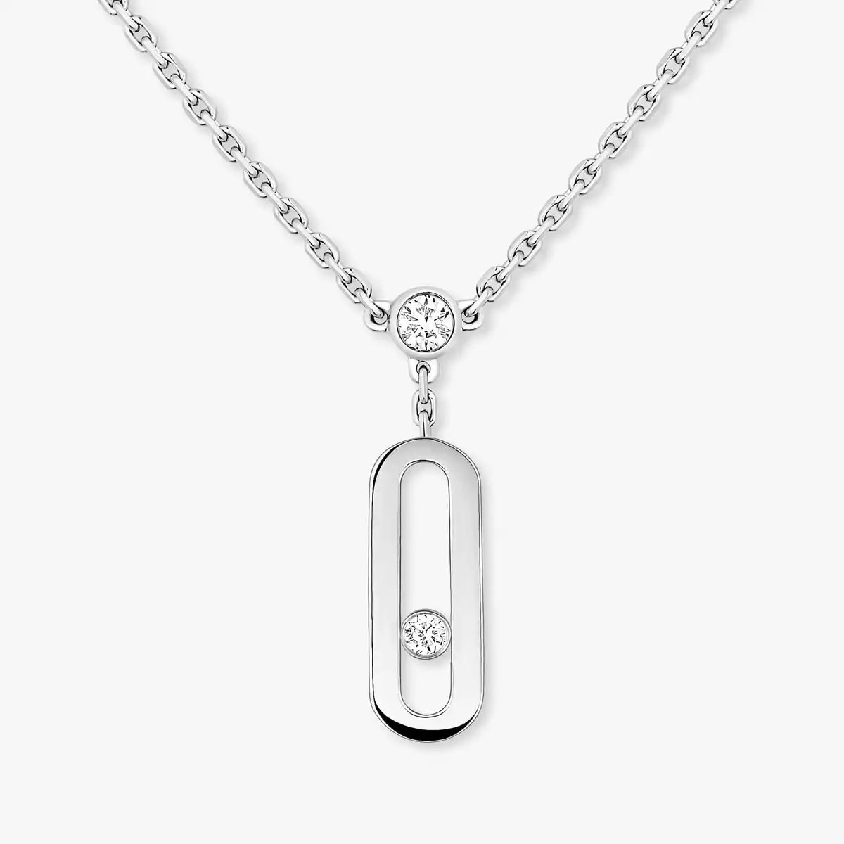 [Vicky] Move Uno Diamond Necklace