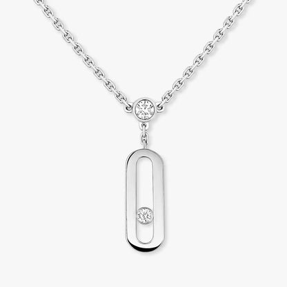 [Vicky] Move Uno Diamond Necklace