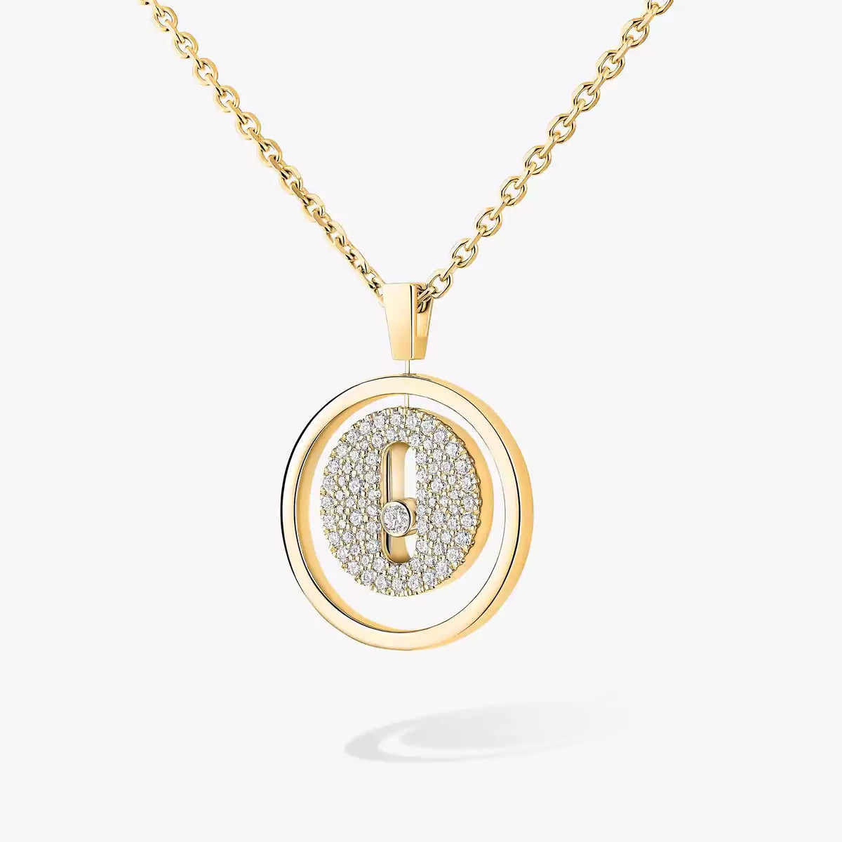 [Vicky] Lucky Move Diamond Necklace