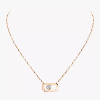 [Vicky]So Move Diamond Necklace in Gold