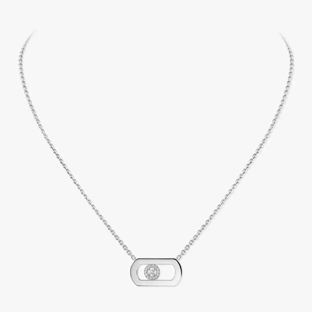 [Vicky]So Move Diamond Necklace in Gold