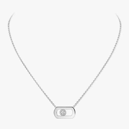[Vicky]So Move Diamond Necklace in Gold
