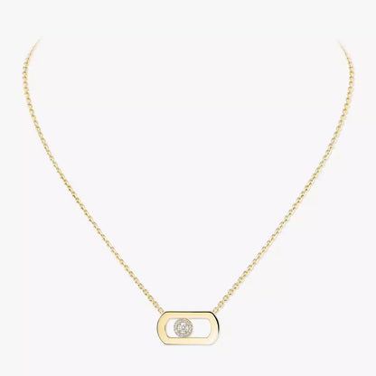 [Vicky]So Move Diamond Necklace in Gold
