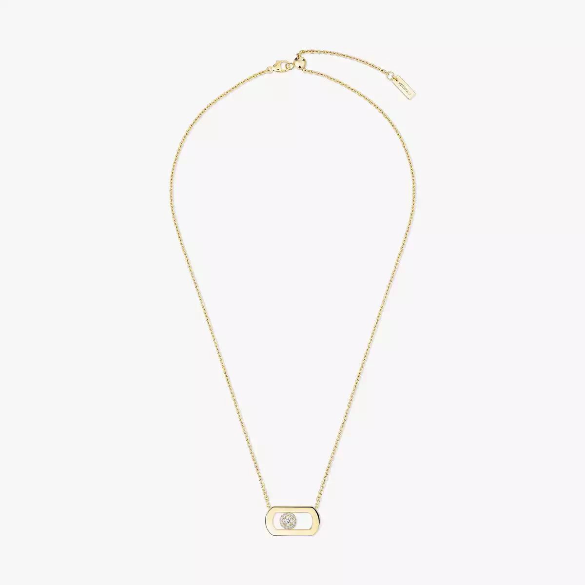 [Vicky]So Move Diamond Necklace in Gold