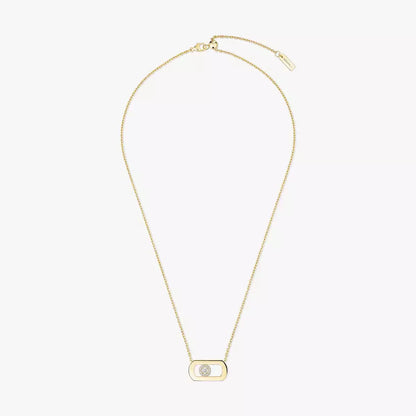 [Vicky]So Move Diamond Necklace in Gold