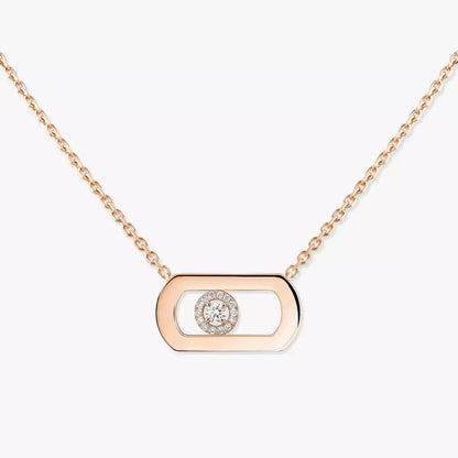 [Vicky]So Move Diamond Necklace in Gold