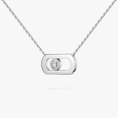 [Vicky]So Move Diamond Necklace in Gold