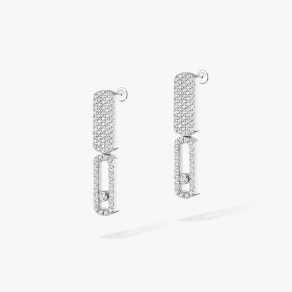 [Vicky]Imperial Move SM Diamond Earrings