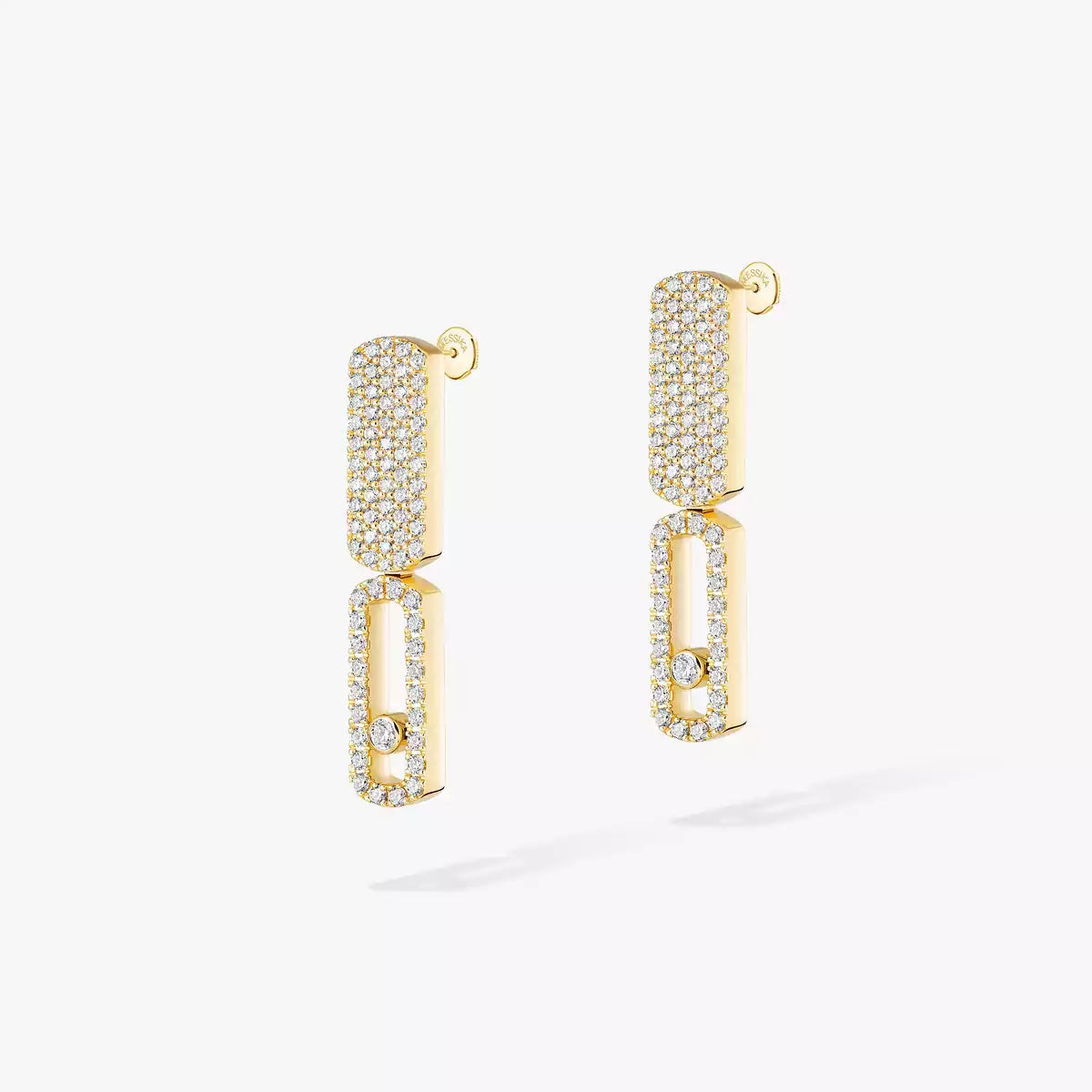 [Vicky]Imperial Move SM Diamond Earrings