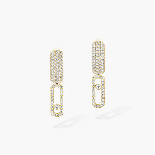 [Vicky]Imperial Move SM Diamond Earrings
