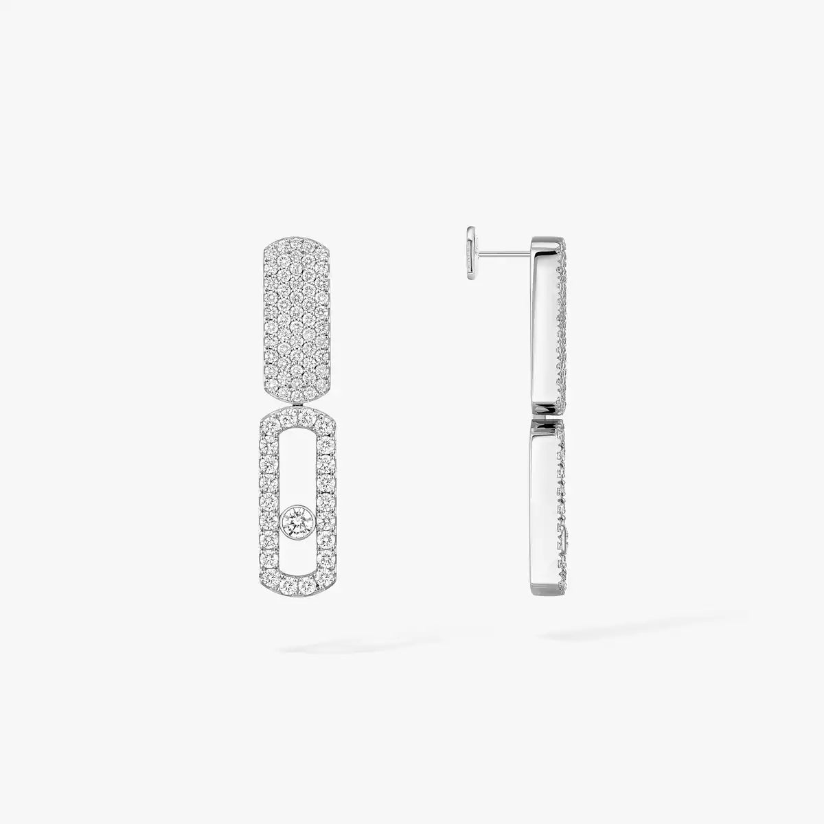 [Vicky]Imperial Move SM Diamond Earrings
