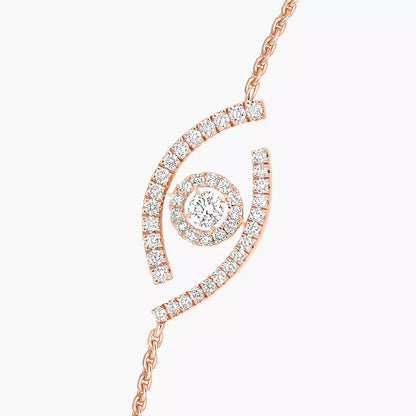 [Vicky]Lucky Eye Pave-Set Diamond Bracelet