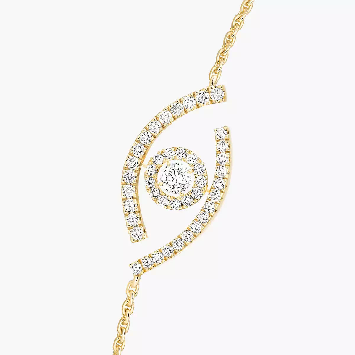 [Vicky]Lucky Eye Pave-Set Diamond Bracelet