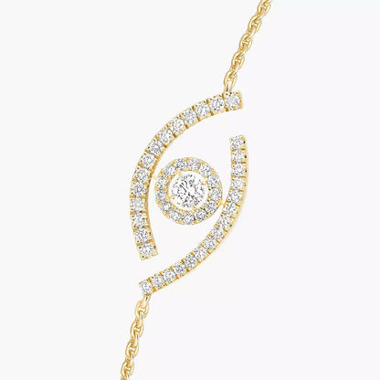 [Vicky]Lucky Eye Pave-Set Diamond Bracelet