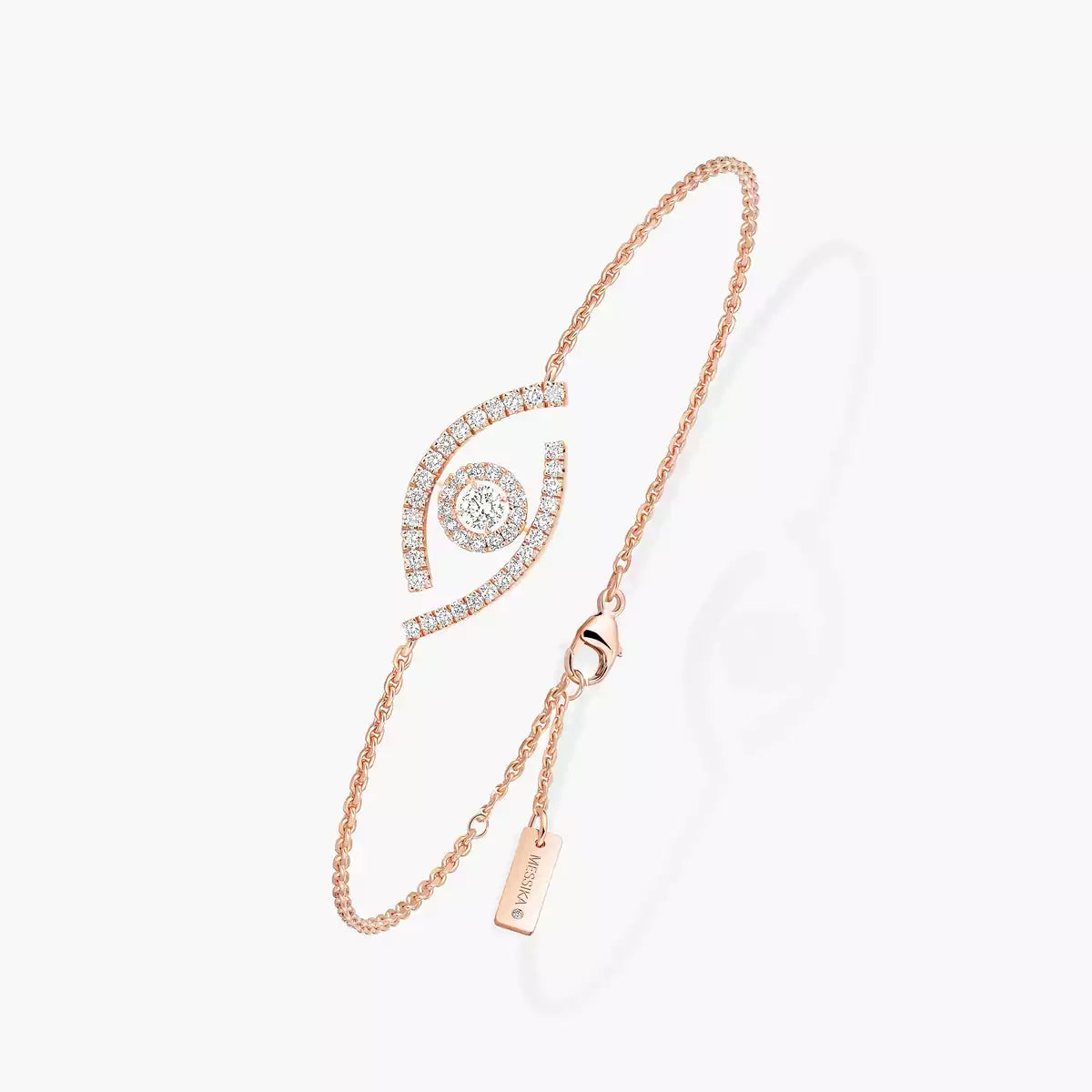 [Vicky]Lucky Eye Pave-Set Diamond Bracelet